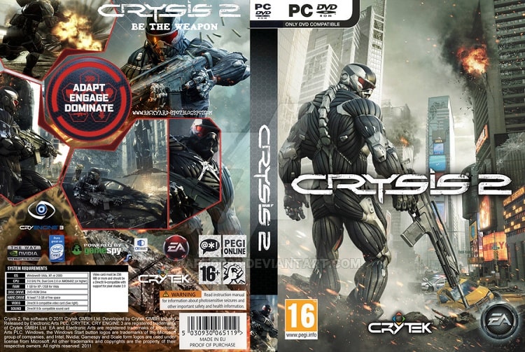 Download Crysis 2 Full cho PC [7.68GB – Đã TEST 100%]