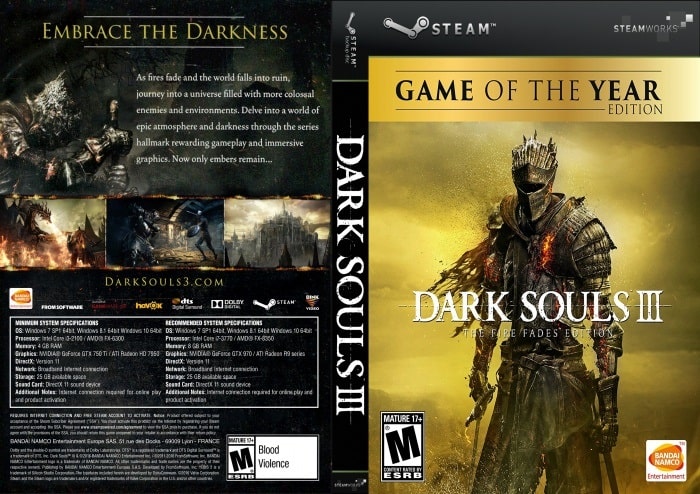 Download Game Dark Souls 3 Việt Hóa Cho PC [100% Đã TEST]