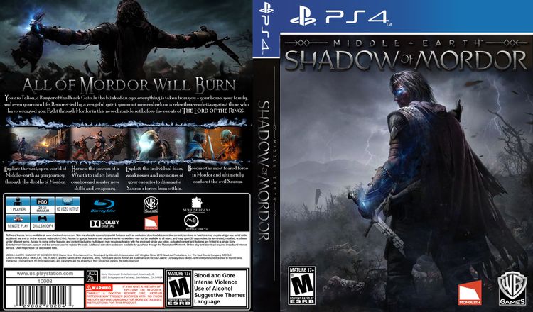 Download Middle-Earth Shadow of Mordor [53GB – Đã Test 100%]