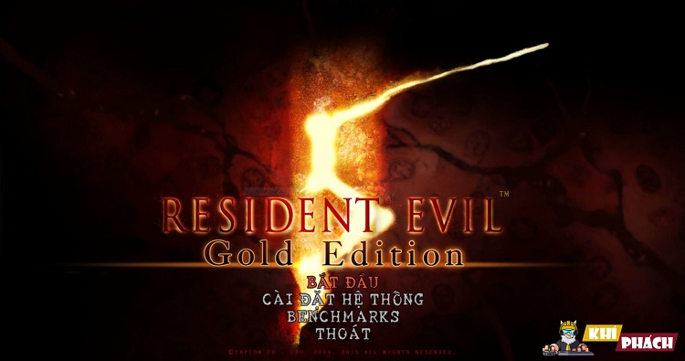 Resident Evil 5 Gold Edition Việt Hóa Full [Đã Test 100%]