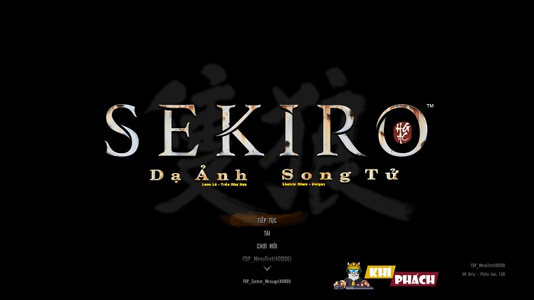Download Sekiro – Shadows Die Twice Việt Hóa [14.5GB – Đã Test 100%]