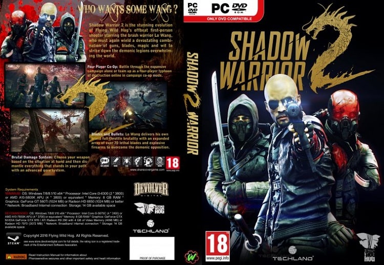 Download Shadow Warrior 2 Full cho PC [14GB Fshare – 100% OK]