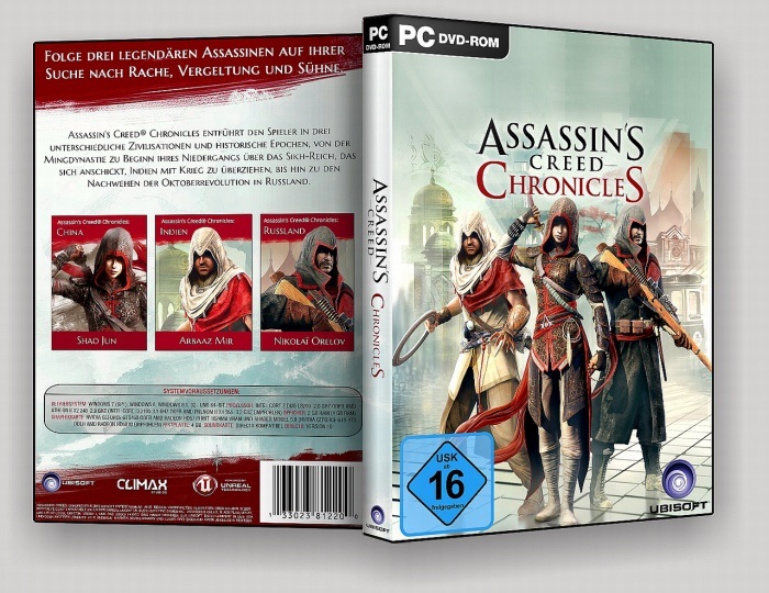 Tải Assassins Creed Chronicles Trilogy Full [8.3GB – Test 100%]