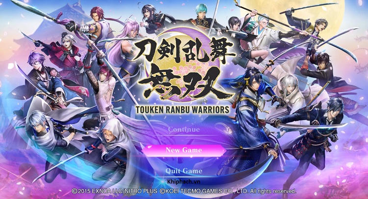 Tải Touken Ranbu Warriors Full [17.4GB – Test 100%]