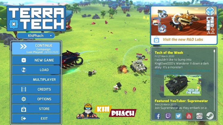 Download TerraTech Full [430MB – Đã Chiến Ngon]