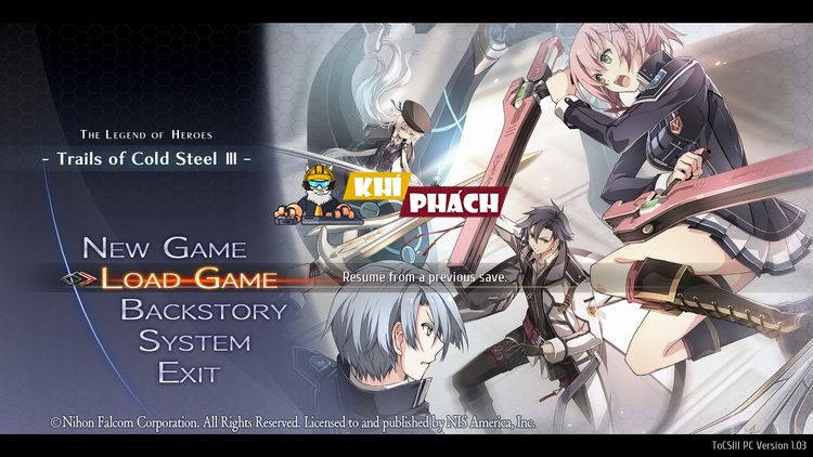 The Legend of Heroes: Trails of Cold Steel III Full [19.4 GB – Phê]